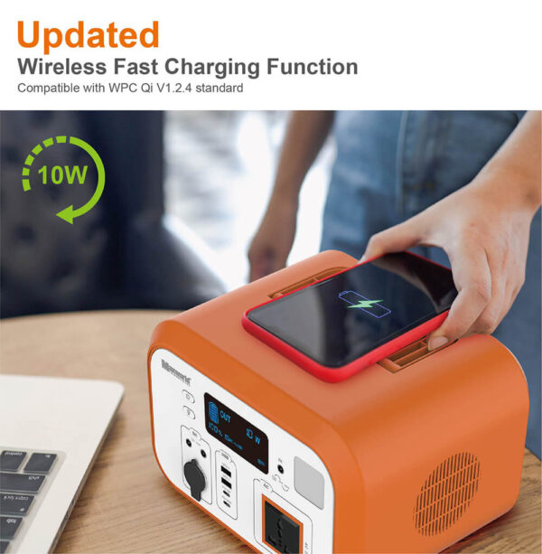 On-the-Go Energy 500W Portable Lithium Power Station - Image 3